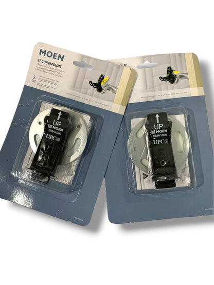 Moen SecureMount Grab Bar Anchor SMA1000 Stainless Steel 2 Pack SMA1005CH
