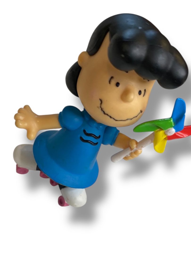 Just Play Lucy Peanuts Gang Figure Cake Topper 3" Figurine
