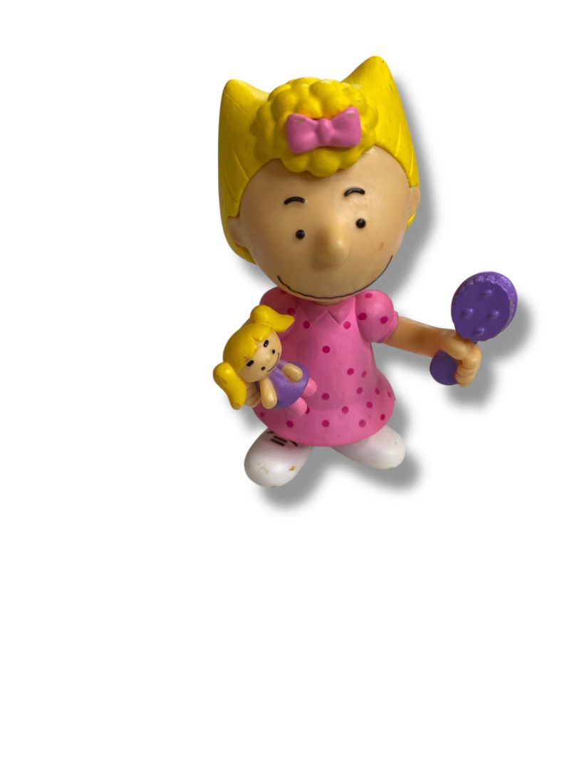 Just Play Sally Brown Peanuts Gang Figure Cake Topper 3" Figurine 2015