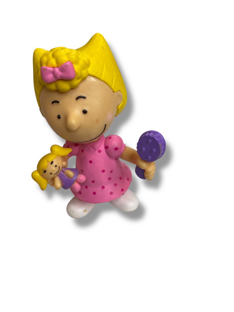 Just Play Sally Brown Peanuts Gang Figure Cake Topper 3" Figurine 2015