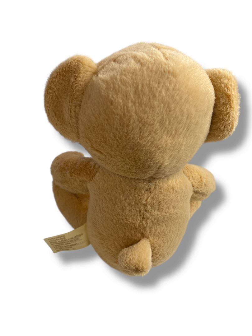 Dandee Collectors Choice Brown Teddy Bear Sparkle Heart 7"