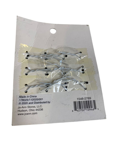 Hildie & Jo New Jewelry Making 12 Charms Faux Pearl Silvertone 1548-2789