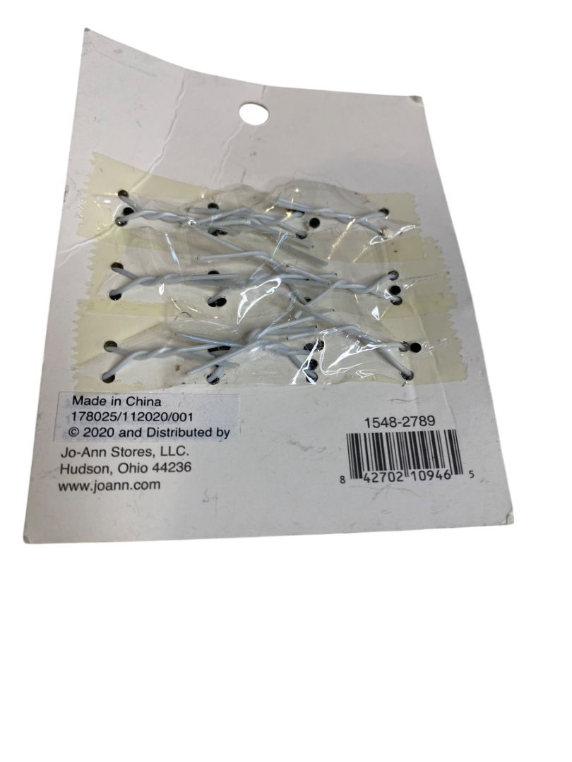 Hildie & Jo New Jewelry Making 12 Charms Faux Pearl Silvertone 1548-2789