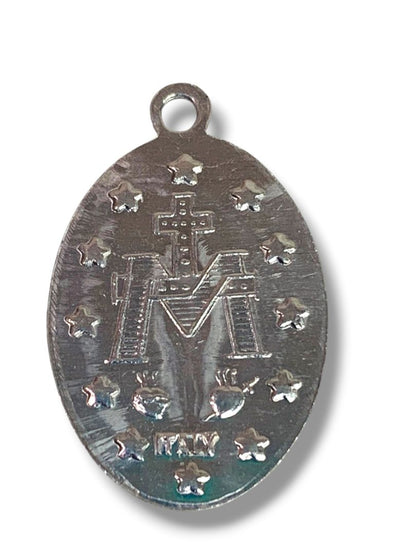 Vintage Religious Medal Lot of 3  Miraculous Medal Guadalupe Santo Nino Italy