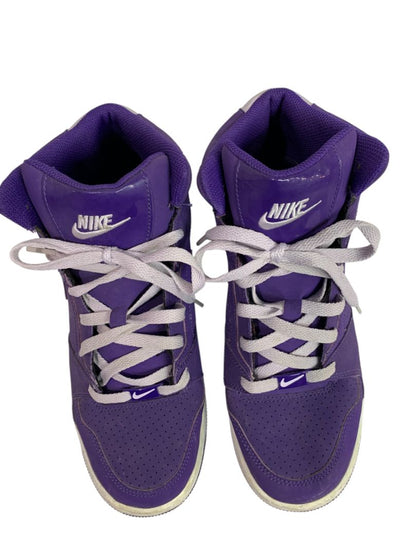 Size 9.5 Nike Son of Force Mid Purple Sneakers 614288-551 Womens