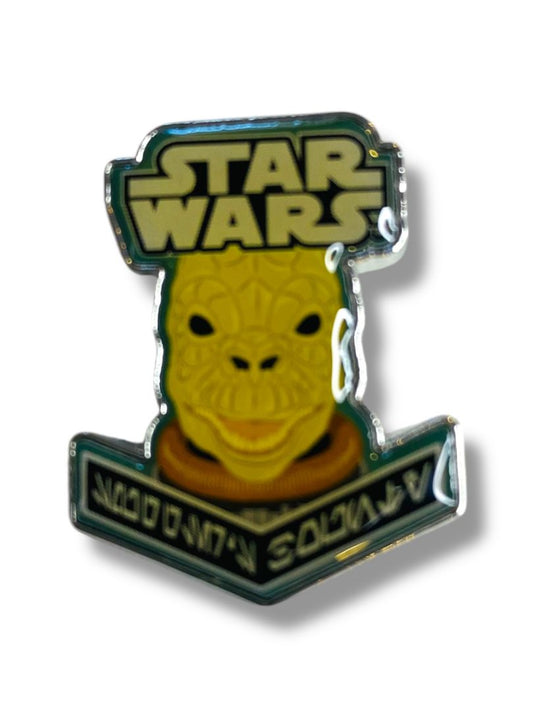Funko Pop! Star Wars Smuggler's Bounty Bossk Lapel Hat Jacket Pin 1.25"
