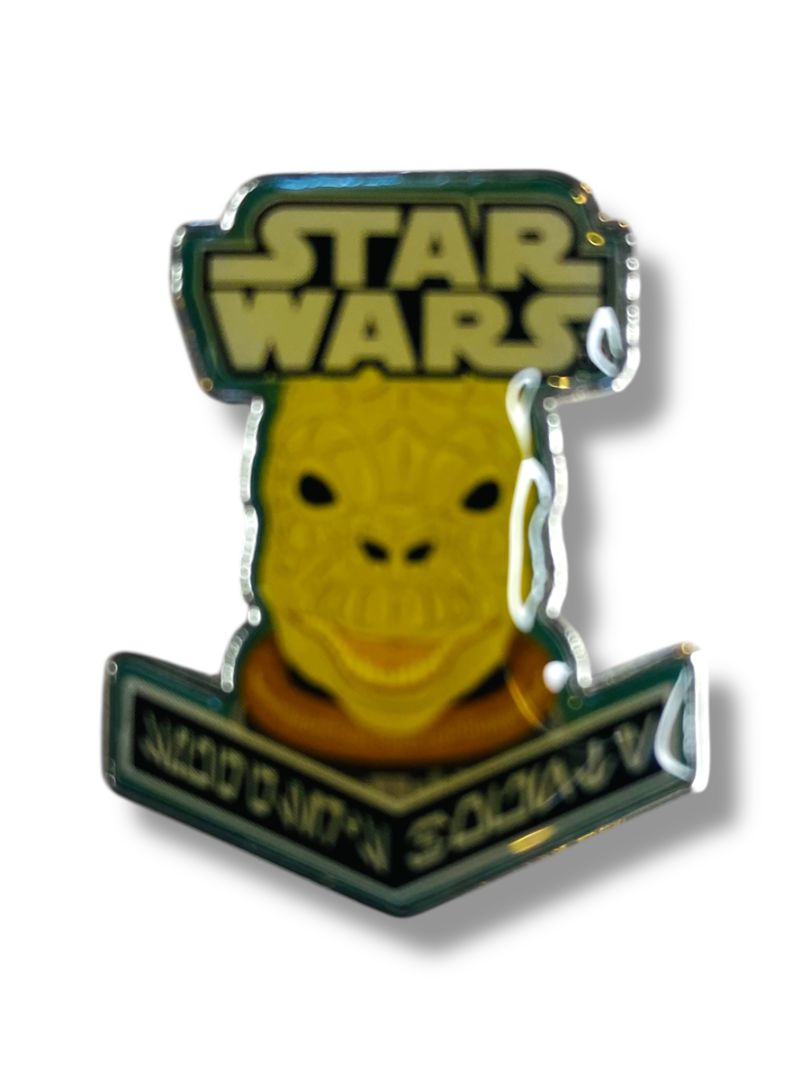 Funko Pop! Star Wars Smuggler's Bounty Bossk Lapel Hat Jacket Pin 1.25"