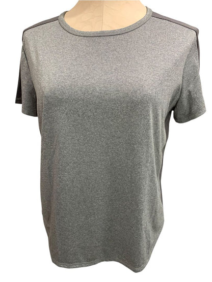Size XL (18.5P) Xersion Girls Plus Size Gray Quick-Dri Activewear Shirt