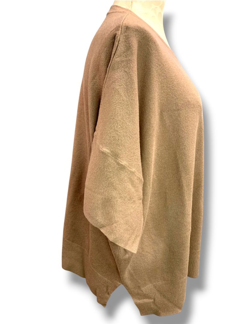 Size XL Splendid Womens Brown Dolman Sleeve Soft Sweater