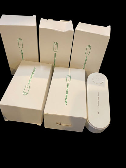 Lot of 7 Just for better space Plug-in Portable Pure Air- Negative Ion Air Purifiers New