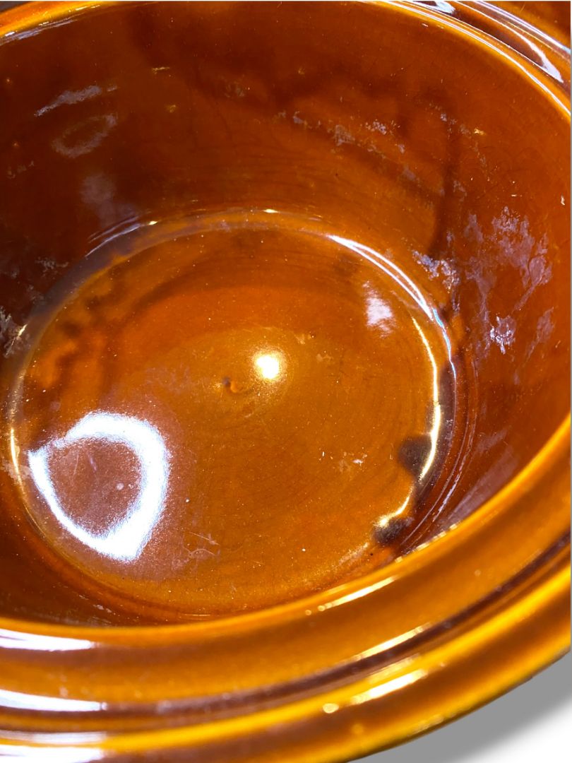 1970s Rival Orange Crock Pot 3350 5 Qt  Removable Stoneware Lid