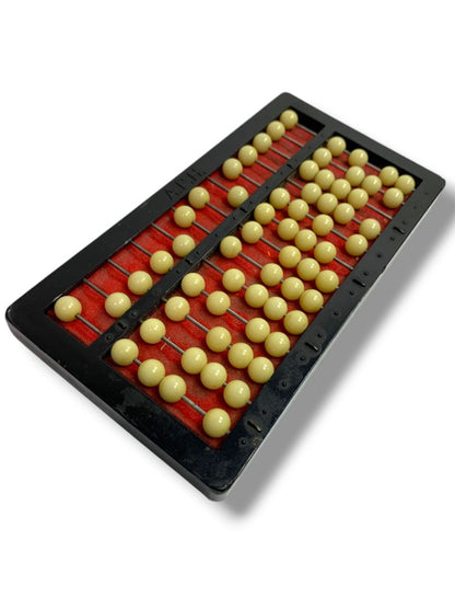 Vintage APH Large Abacus 4.5" X 8" Blind Low Vision Aid Device Calculator 1965