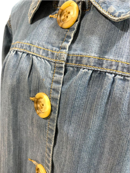 Size 22/24 Venezia Womens Jean Jacket Swing Baby Doll Style Denim