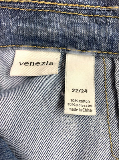 Size 22/24 Venezia Womens Jean Jacket Swing Baby Doll Style Denim