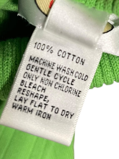 Small Talbots Womens Spring Green Sweater Turtleneck Ribbed