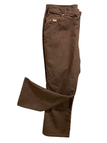 Size 16S Short Lee Womens Brown Jeans Denim Straight Leg
