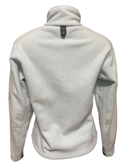 Small Eastern Mountain Sports Light Blue Womens Fleece Zip Up Jacket