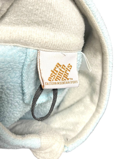 Small Eastern Mountain Sports Light Blue Womens Fleece Zip Up Jacket