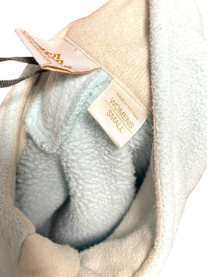 Small Eastern Mountain Sports Light Blue Womens Fleece Zip Up Jacket