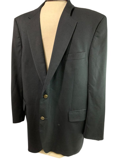 Size 48R Jos A Bank Mens Black 2 Button Sport Coat