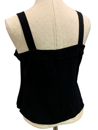 Size 18 Zelda Womens Tank Square Neck Black Base Layer Size Zip