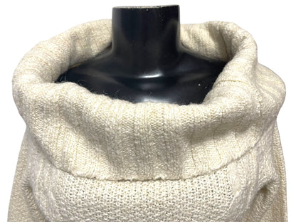 Medium Sleeping on Snow Anthropologie Ivory Soft Sweater Wide Cowl Neck
