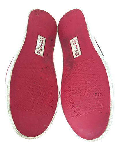 Size 7.5M Sperry Top Sider Floral 9776444 Black White Red