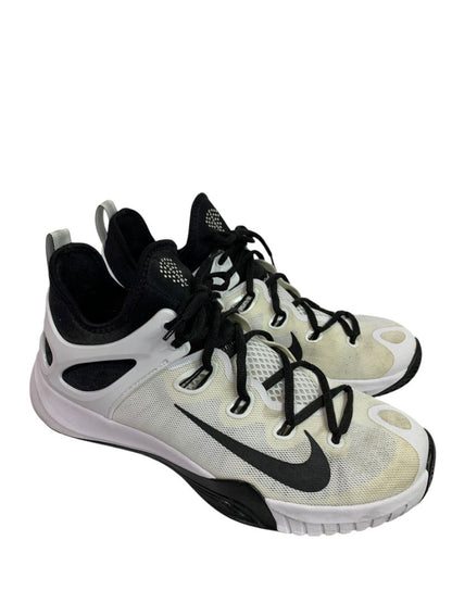 Size 11.5 Nike Mens Sneakers Basketball Shoes White Black 705370-100