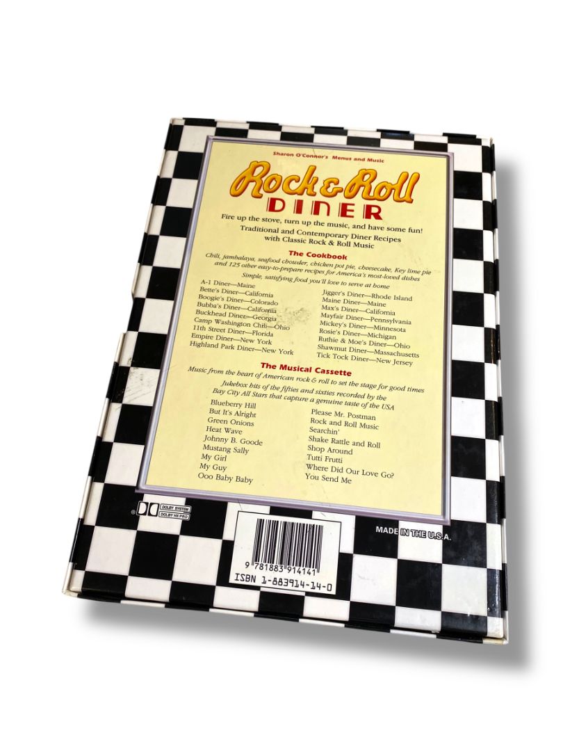 Rock & Roll Diner: Cookbook with Musical CD in Box Sharon O'Connor