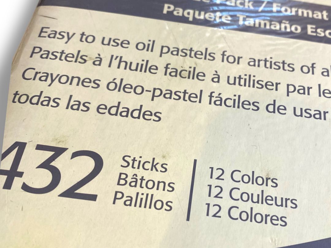 Pentel Oil Pastels Set 432 Crayons Sticks Colors Class Pack Sealed