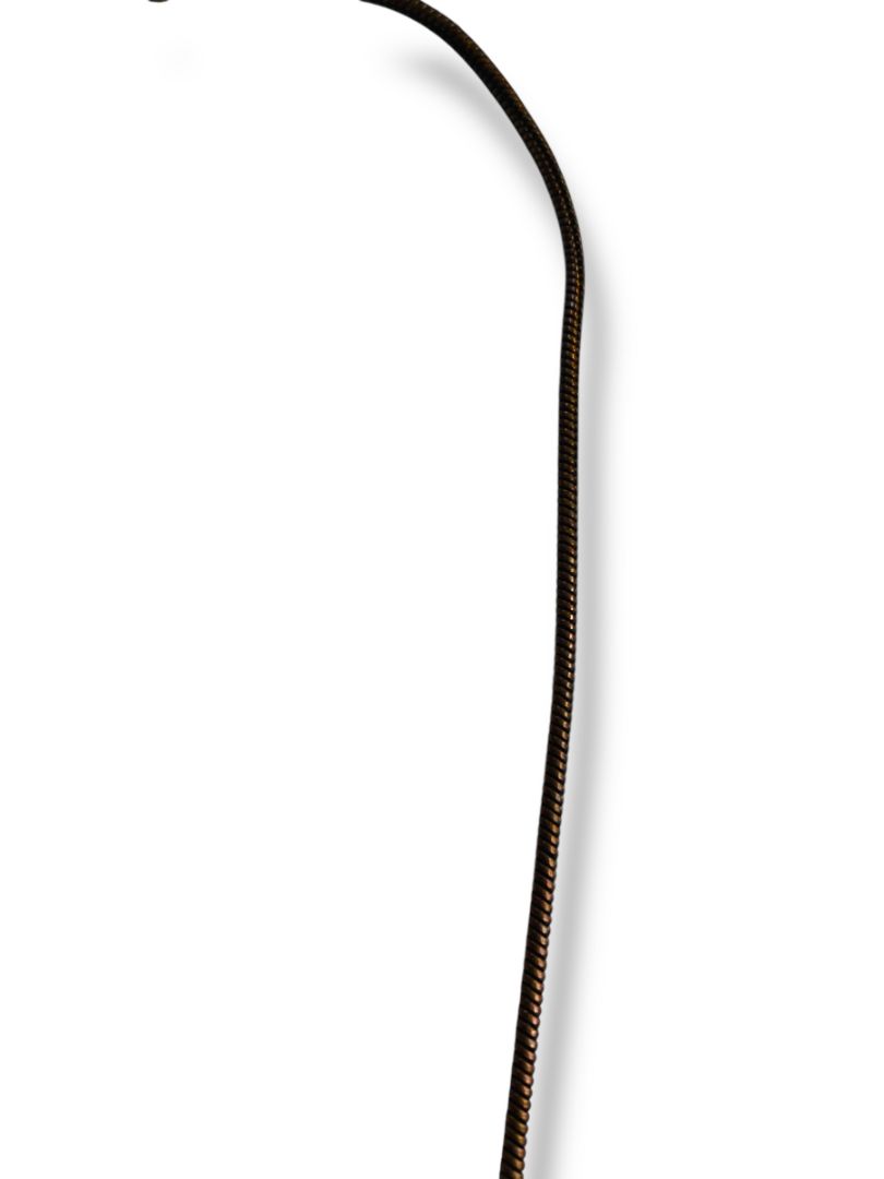 Express Bronze Color Necklace Bib Statement 20-22" Antiqued Look