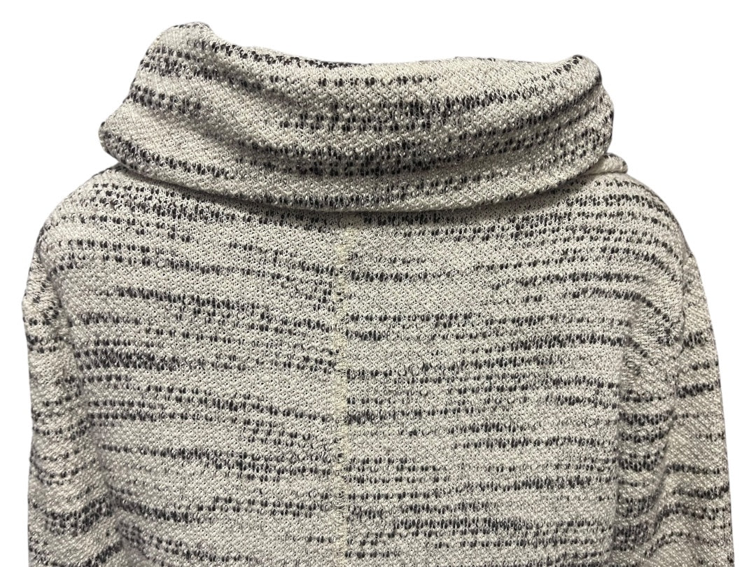 Medium Petite Loft Outlet Sweater Dress Gray Cowl Neck