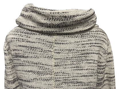 Medium Petite Loft Outlet Sweater Dress Gray Cowl Neck