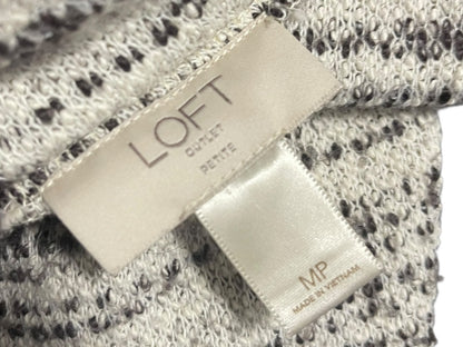 Medium Petite Loft Outlet Sweater Dress Gray Cowl Neck