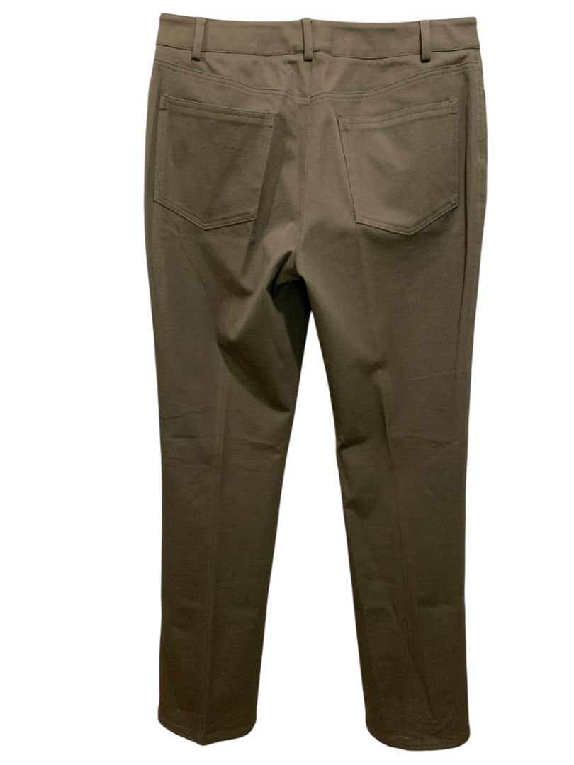 Size 6 Peace of Cloth Panticular Womens New Olive Jean Straight Leg Stretch