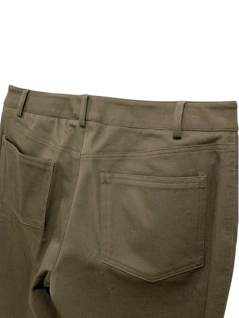 Size 6 Peace of Cloth Panticular Womens New Olive Jean Straight Leg Stretch