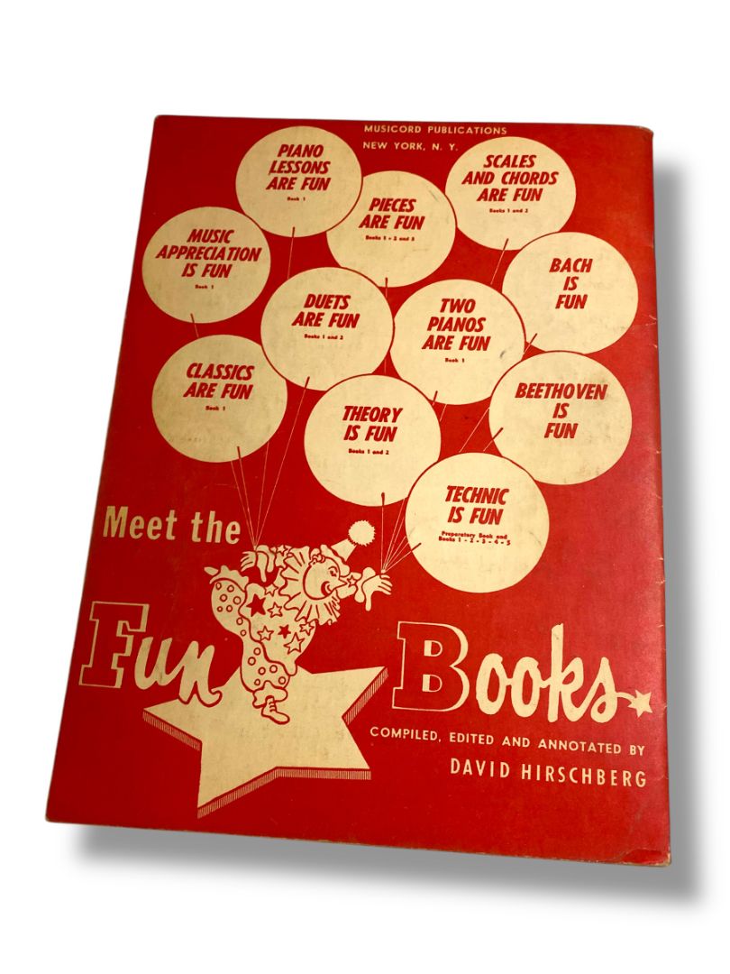 1944 Technic is Fun Book Three David Hirschberg Piano Music