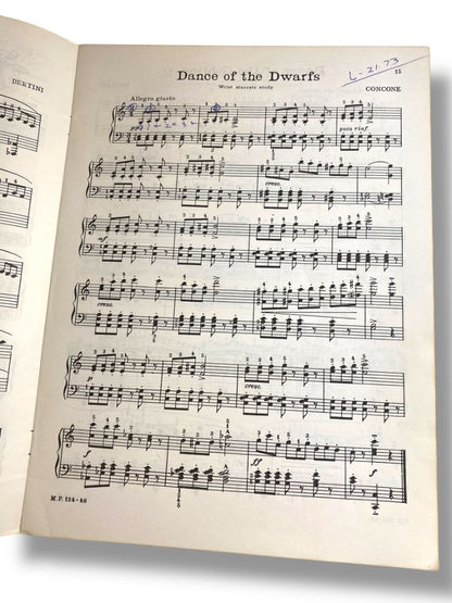 1944 Technic is Fun Book Three David Hirschberg Piano Music