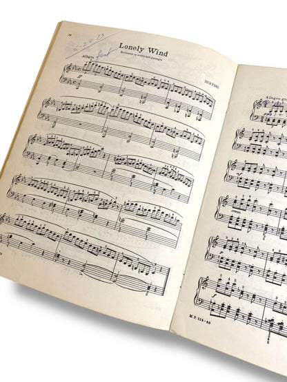 1944 Technic is Fun Book Three David Hirschberg Piano Music