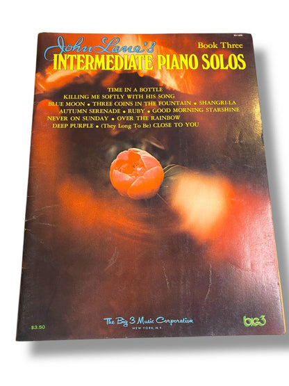 Intermediate Piano Solos Book Three published by The Big 3 Music Corporation