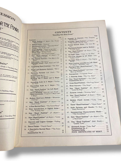 Vintage John Thompson's Modern Course for the Piano - The First Grade Book