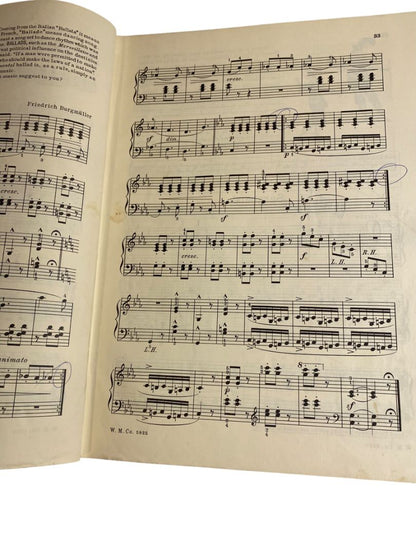 Vintage John Thompson's Modern Course for the Piano - The Third Grade Book