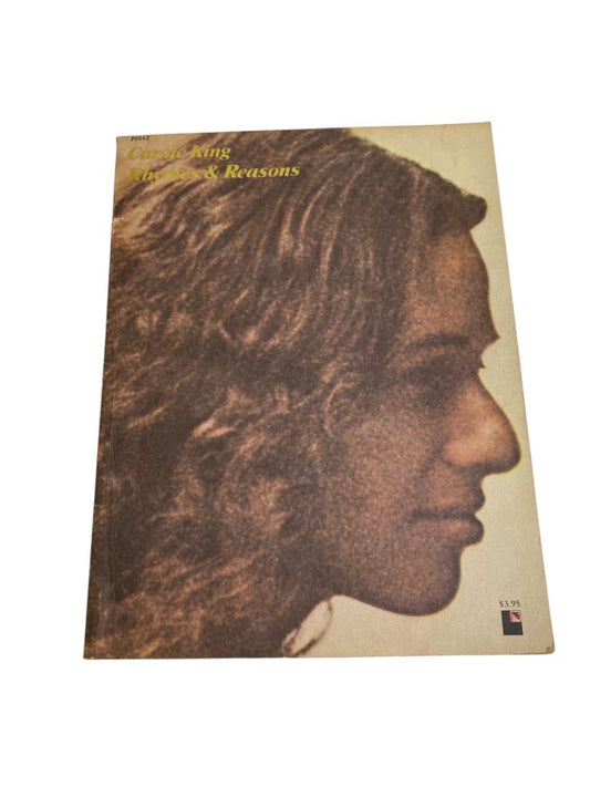 1972 Carole King Rhyme & Reasons P0042 Piano Vocal Chords Book
