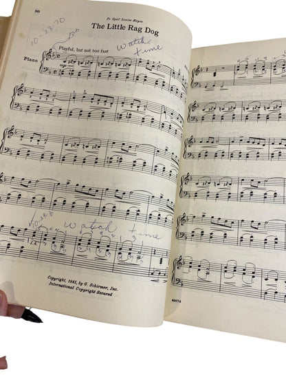 1943 53 Piano Solos in the Early Grades Book G. Schirmer
