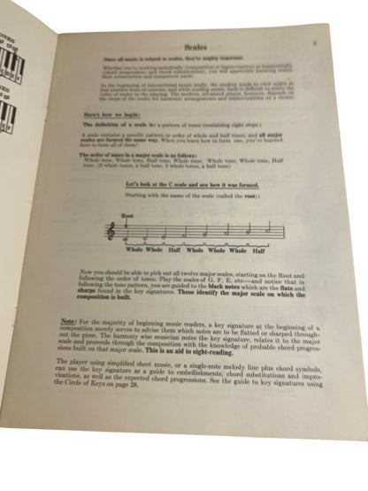 1968 Bill Irwins Magic Study Series for the Popular Pianist Book Chor Construction