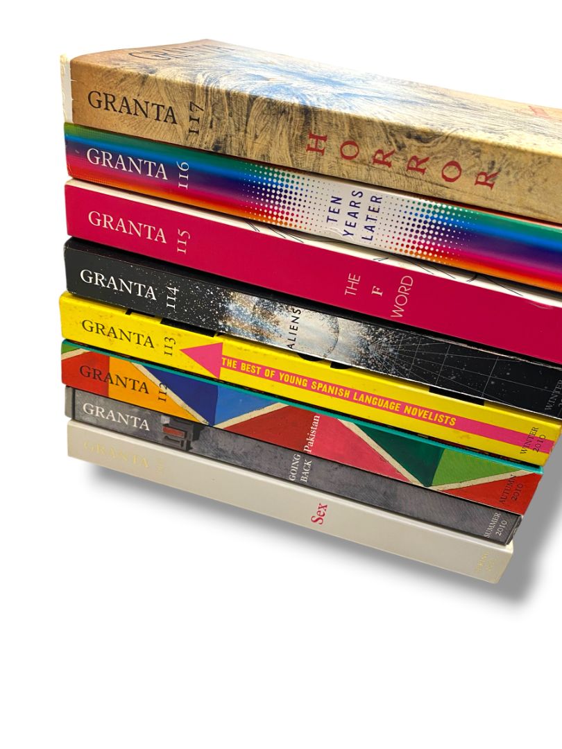 The Magazine of New Writing Issues of Granta 8 Paperback Books 110-117