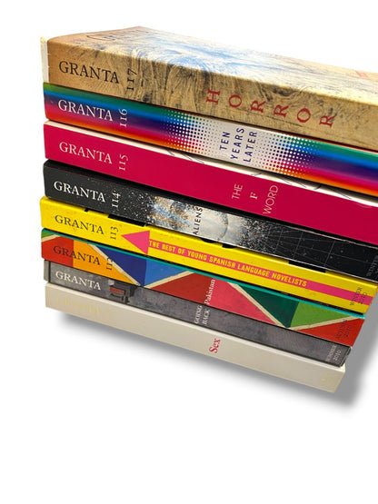 The Magazine of New Writing Issues of Granta 8 Paperback Books 110-117