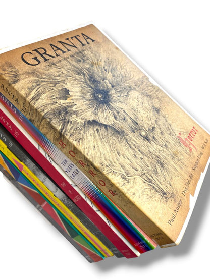 The Magazine of New Writing Issues of Granta 8 Paperback Books 110-117