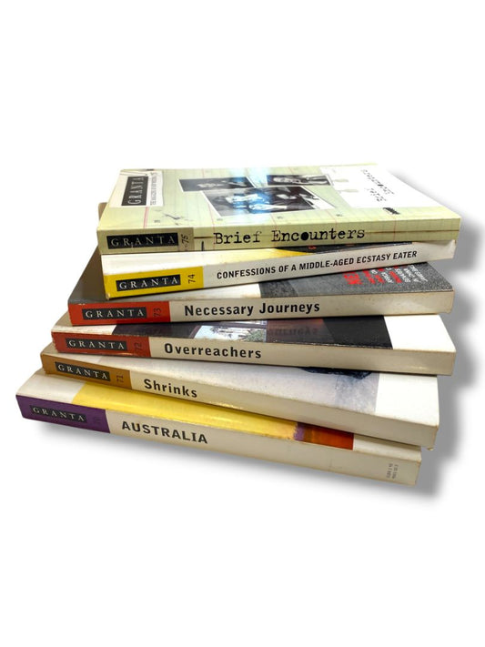 2000s The Magazine of New Writing Issues of Granta 7 Paperback Books 76-82