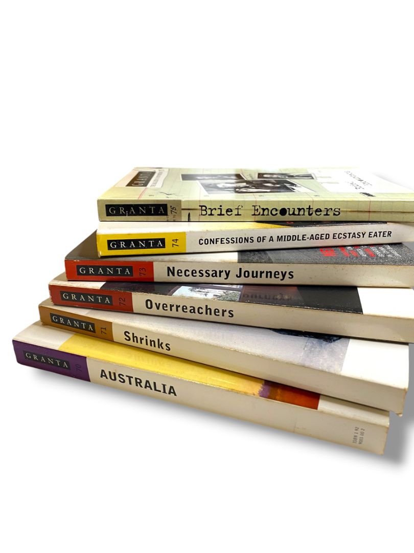 2000s The Magazine of New Writing Issues of Granta 7 Paperback Books 76-82